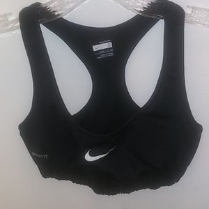 Nike Black Sports Bra Size S